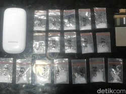 Polisi Tangkap Pengedar di Senen, 18 Paket Sabu Siap Edar Disita
