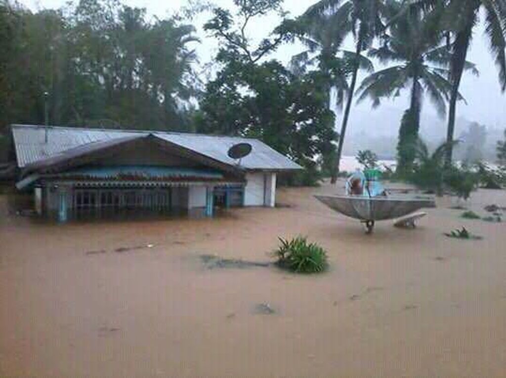Dua Kecamatan di Belitung Timur Terisolasi karena Banjir