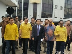 Bahas Status Tersangka Novanto, Rapat Pleno Golkar Digelar Tertutup