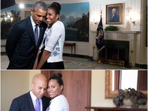 Pose-pose Kreatif Pasangan yang Tiru Foto Michelle dan Barack Obama Pose-pose Kreatif Pasangan yang Tiru Foto Michelle dan Barack Obama