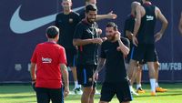 Latihan Lionel Messi cs di Bawah Arahan Ernesto Valverde