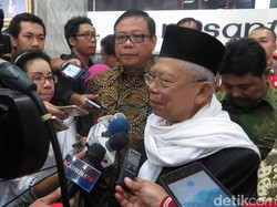 Novanto Tersangka, Maruf Amin: Kalau Bersalah Proses Secara Hukum