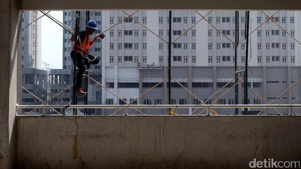 Foto: Pembangunan Wisma Atlet Kemayoran Dikebut