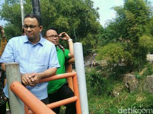 Anies: Tiru Yogya, Penataan Sungai di Jakarta dengan Gotong Royong