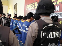 Lima Bandit Jalanan di Pasuruan Diringkus Polisi