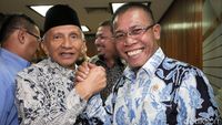 Amien Rais Datangi DPR Terkait Hak Angket KPK