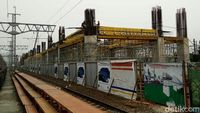 Proyek Stasiun Kereta Bandara di Manggarai Terus Dikebut