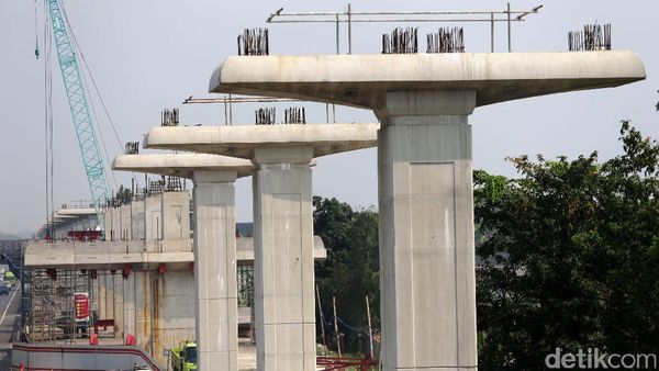 Kondisi Terkini Proyek LRT Bekasi-Cawang