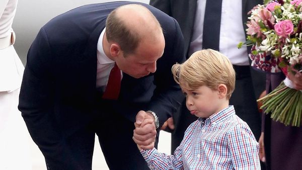 Foto: Aksi Menggemaskan Pangeran George dan Putri Charlotte di Polandia