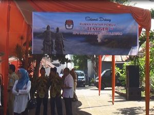 KPU Probolinggo Resmikan Rumah Pintar Tengger