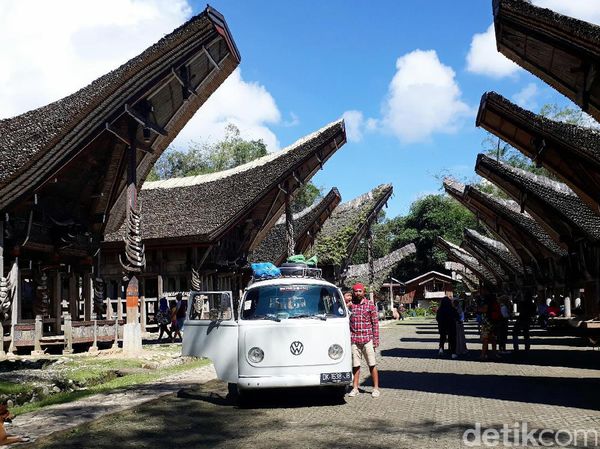 Pehobi VW Kombi Ini, Ajak Anak-Istri Keliling Indonesia