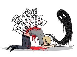 Seniman Ini Gambarkan Rasanya Mengidap Gangguan Kecemasan Lewat Komik