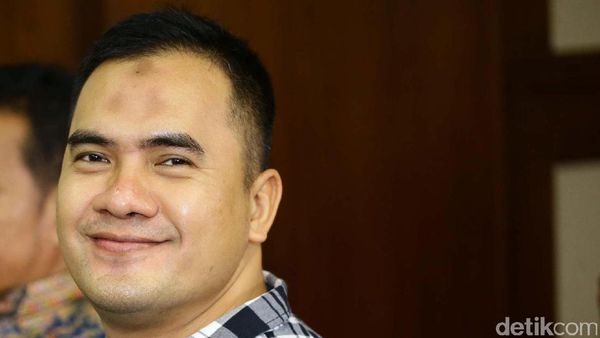 Senyum Saipul Jamil di Sidang Tuntutan