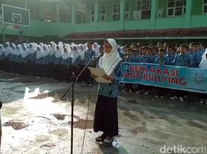 Ribuan Pelajar SD dan SMP di Cianjur Deklarasi Anti-Bullying