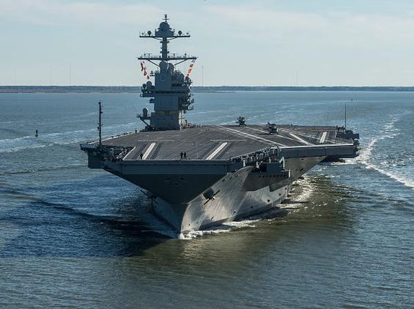 Amerika Pamer Kapal Induk Tercanggih Seharga Rp 173 Triliun