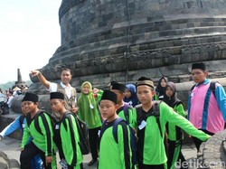 Belajar Toleransi, Santri Baru di Magelang Diajak Kaji Borobudur