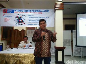 Survei: Elektabilitas Khofifah Naik Mengejar Gus Ipul