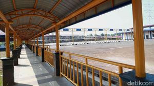 Foto: Begini Kondisi Terminal Jatijajar yang Ditargetkan Beroperasi 2018