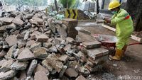 Jalur Pedestrian Seputaran Istiqlal Dipermak