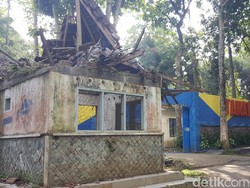 Ironis, Taman Buah dan Burung Jeru di Malang Mangkrak