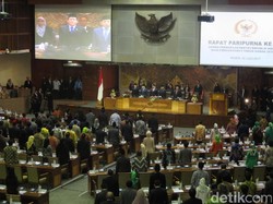 Paripurna RUU Pemilu, 175 Anggota DPR Tidak Hadir