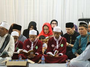 Pengajian 40 Hari Jupe Dihadiri Anak Yatim dari Mendiang Olga