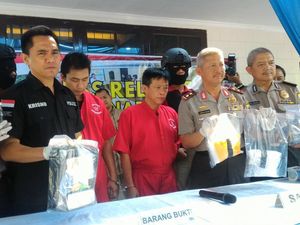 Polisi Dalami Kaitan Sabu 1 Ton di Anyer dengan Pengedar di Semarang