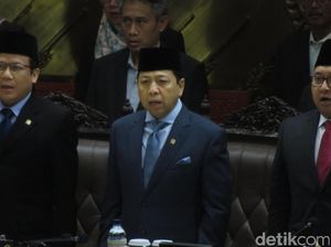 Foto: Novanto Ikut Pimpin Paripurna DPR Bahas RUU Pemilu