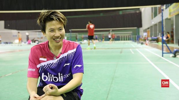 CNNIndonesia.com ketika berkesempatan mewawancarai Liliyana Natsir sebelum Kejuaraan Dunia 2017.
