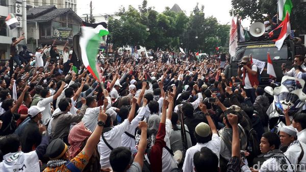 Masjid Al-Aqsa Ditutup Israel, Warga Jabar Turun ke Jalan