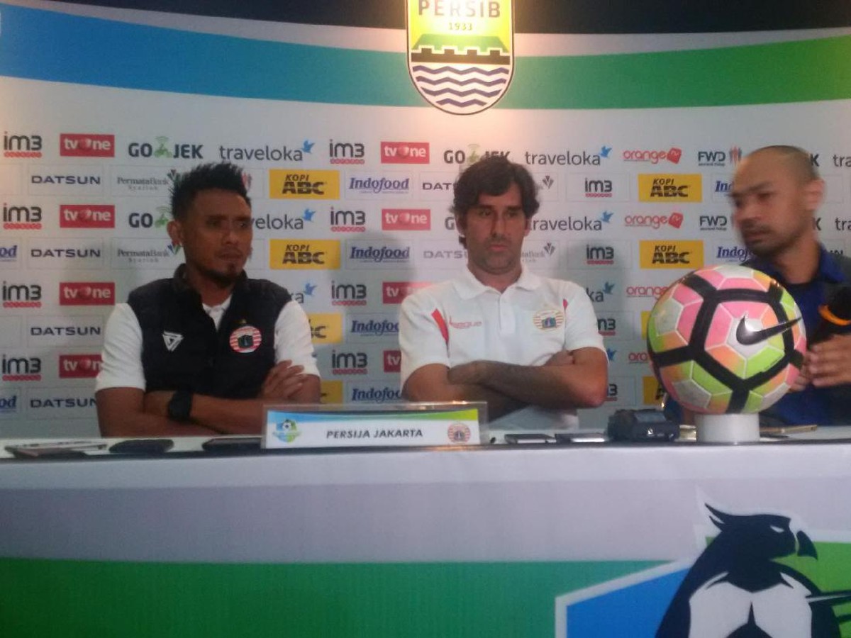 Pelatih Persija Jakarta, Stefano Cugurra (Teco Mochamad Solehudin/detikcom)