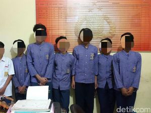 Polsek Cicurug Gagalkan Aksi Tawuran Pelajar SMP di Sukabumi