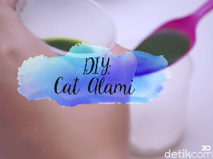 Video: DIY Cat Warna Alami yang Simpel untuk si Kecil