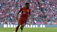 Kingsley Coman. Winger Bayern Munich berusia 21 tahun itu ditaksir bernilai 35 juta euro. Foto: Daniel Kopatsch/Getty Images For MAN
