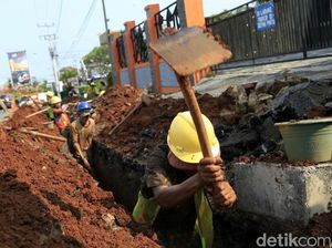 Proyek Jaringan Gas PGN di Lampung