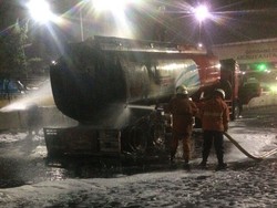 Api di Truk Tangki Padam, Pintu Tol Meruya Utama Dibuka Kembali