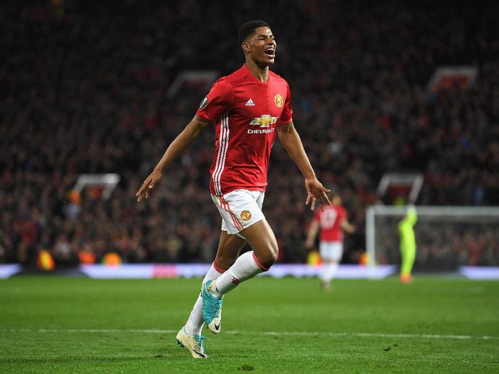 Striker Manchester United, Marcus Rashford (Foto: Laurence Griffiths/Getty Images) Striker Manchester United, Marcus Rashford (Foto: Laurence Griffiths/Getty Images)