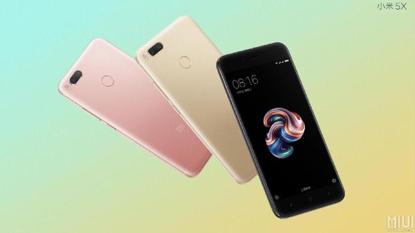Begini Tampang Xiaomi Mi 5X Berkamera Ganda
