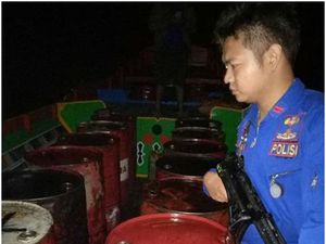 Hasil Pengembangan, Polisi Temukan 4.000 Liter BBM Ilegal di Sumsel