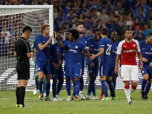 Batshuayi Dua Gol, Chelsea Kalahkan Arsenal 3-0