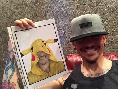Chester Bennington, Si Penggila Pokemon