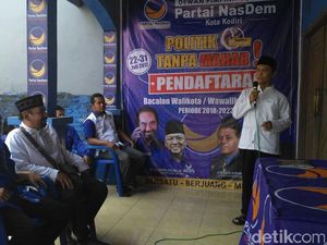 Pendaftaran Dibuka, Mantan Wali Kota Kediri Melamar ke NasDem Pendaftaran Dibuka, Mantan Wali Kota Kediri Melamar ke NasDem