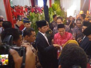 Presiden Jokowi Hadiri Halal Bihalal Kebangsaan di Semarang