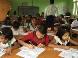 Sekolah Bantuan Indonesia di Rakhine Baru Dimanfaatkan Siswa Rohingya