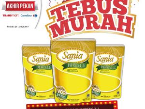 Tebus Murah Minyak Goreng hingga Bahan Pangan di Transmart Carrefour