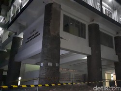 ITB Segera Investigasi Penyebab Runtuhnya Batu Pilar Gedung CADL