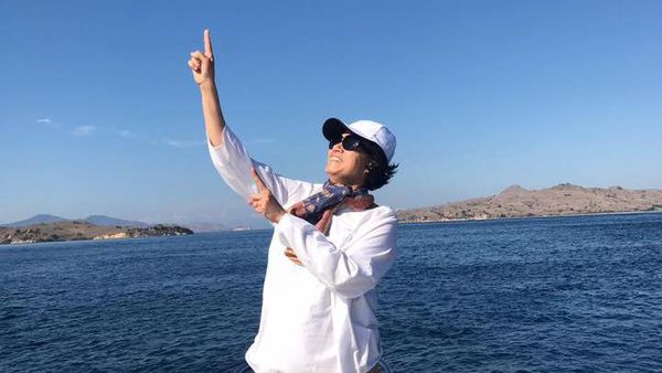 Begini Gaya Sri Mulyani Pelesir ke Labuan Bajo