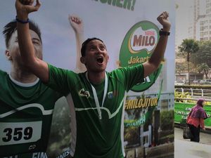 Ikut Lomba Lari 10K, Sandiaga: Ini Harus Jadi Gaya Hidup