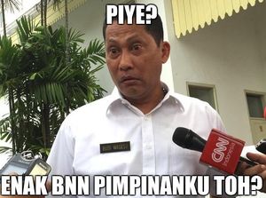 Ekspresi Kocak Kepala BNN karena Belasan Artis Tersandung Narkoba di 2017 Ekspresi Kocak Kepala BNN karena Belasan Artis Tersandung Narkoba di 2017