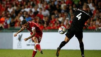 Liverpool akhirnya menang 2-1 lewat gol Philippe Coutinho di pengujung babak pertama. (Foto: REUTERS/BOBBY YIP)